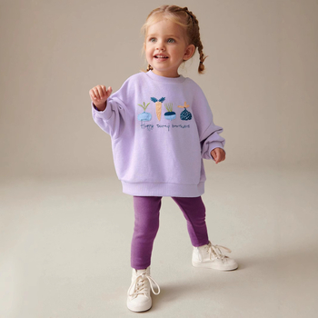 Blumi cezhraničný dievčenský oblek s dlhým rukávom, roztomilý jesenný sveter, nový sveter, ležérne detské oblečenie