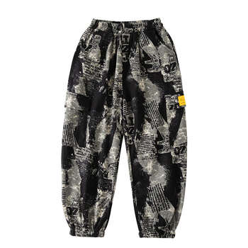 Παντελόνια για αγόρια για την άνοιξη και το φθινόπωρο 2024, νέα παντελόνια Coil, μεγάλα παιδικά παντελόνια καμουφλάζ, παιδικά ανοιξιάτικα παντελόνια Western στυλ, μοντέρνα, casual παντελόνια για αγόρια