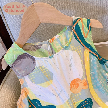 Φόρεμα για κορίτσια Καλοκαιρινή λεπτή φούστα Παιδικό φόρεμα για κορίτσια Καλοκαίρι 2024 Νέο στυλ Φόρεμα πριγκίπισσας για κορίτσια Καλοκαιρινό φόρεμα για κορίτσια