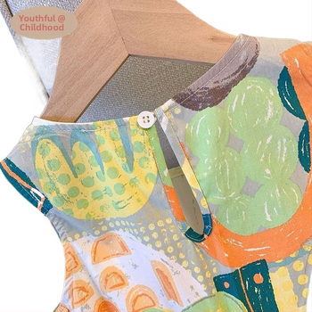 Φόρεμα για κορίτσια Καλοκαιρινή λεπτή φούστα Παιδικό φόρεμα για κορίτσια Καλοκαίρι 2024 Νέο στυλ Φόρεμα πριγκίπισσας για κορίτσια Καλοκαιρινό φόρεμα για κορίτσια