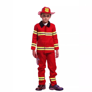 Хелоуин костюми Детски костюми Момчешки косплей Професионални пожарникарски костюми Костюми на пожарникари
