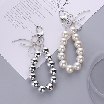 Μπρελόκ με κορδέλα και φιόγκο, DIY, θήκη κινητού τηλεφώνου, αλυσίδα, κρεμαστά στολίδια, παπιγιόν, χάντρα, κρεμαστό κόσμημα αλυσίδας