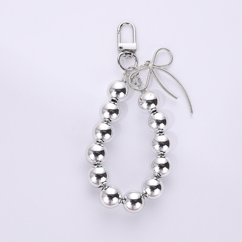 Μπρελόκ με κορδέλα και φιόγκο, DIY, θήκη κινητού τηλεφώνου, αλυσίδα, κρεμαστά στολίδια, παπιγιόν, χάντρα, κρεμαστό κόσμημα αλυσίδας