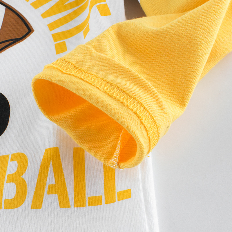 Detské oblečenie 2024 Jarné nové kórejské chlapčenské tričko s krátkym rukávom, bavlnené detské tričko, top s dlhým rukávom, dropshipping