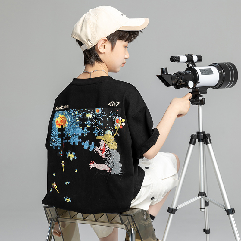 Letné tričko s krátkym rukávom Qisi Bear-Bf045