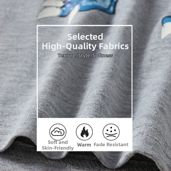 Európske a americké detské oblečenie Chlapčenské topy 2025 Letné nové chlapčenské potlačené sivé tričká s krátkym rukávom a kreslenými motívmi, veľkoobchodná výroba