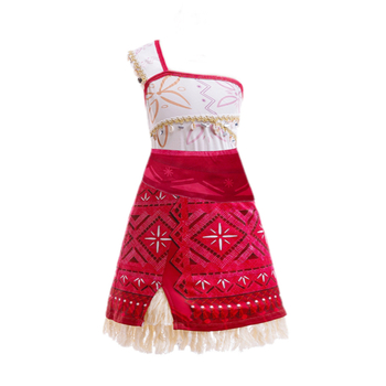 Îmbrăcăminte transfrontalieră pentru copii Ocean Wonder 2 Moana în același stil pentru fete, cosplay, îmbrăcăminte de performanță, rochie Moana Maui