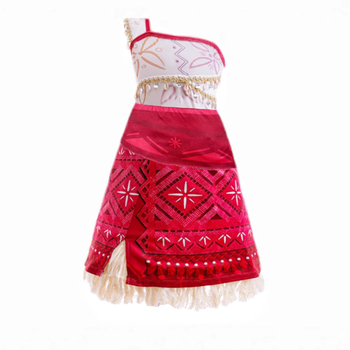 Îmbrăcăminte transfrontalieră pentru copii Ocean Wonder 2 Moana în același stil pentru fete, cosplay, îmbrăcăminte de performanță, rochie Moana Maui