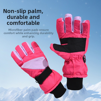 2024. aasta uued laste libisemiskindlad kindad fliisvoodriga paksendatud naiste suusakindad sõrmedega talvised tuulekindlad soojad kindad