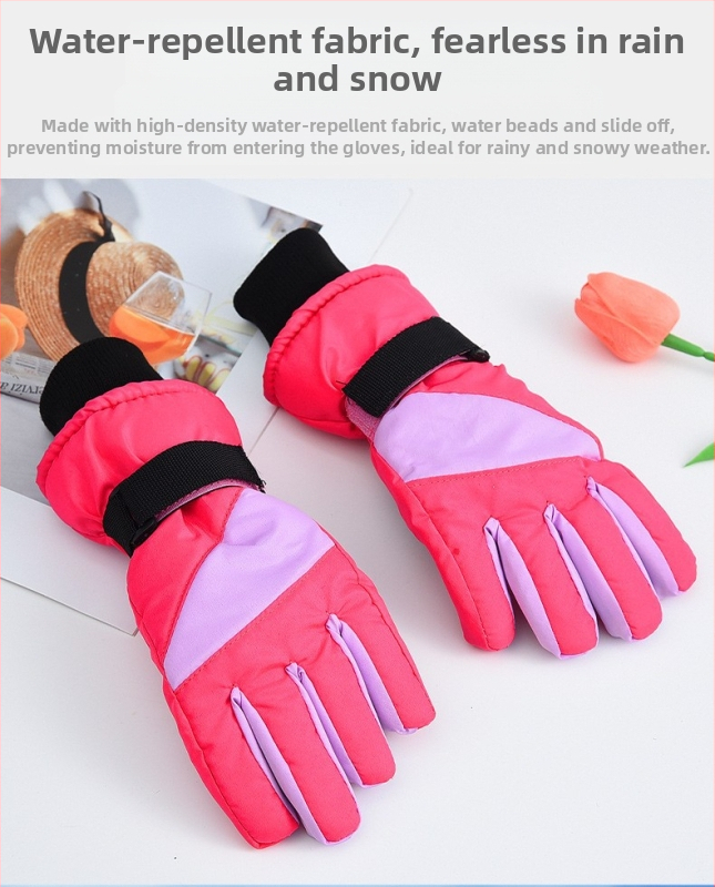 2024. aasta uued laste libisemiskindlad kindad fliisvoodriga paksendatud naiste suusakindad sõrmedega talvised tuulekindlad soojad kindad