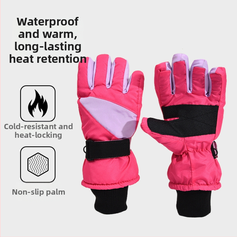 2024. aasta uued laste libisemiskindlad kindad fliisvoodriga paksendatud naiste suusakindad sõrmedega talvised tuulekindlad soojad kindad
