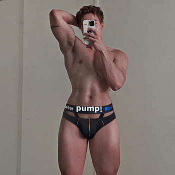 Σέξι ανδρικά σλιπ με κοίλο τελείωμα, αθλητικά, χαμηλή μέση, κυρτά, εσώρουχα modal με άρση γοφών, μοντέρνα, εξατομικευμένα σορτς