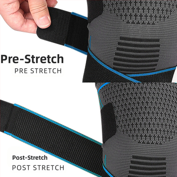 Ιππασία σε εξωτερικούς χώρους, Γυμναστική, Τρέξιμο, Ανδρικά και Γυναικεία, Αντιολισθητικά, Πλεκτά, Πεπιεσμένα, Αθλητικά Επιγονατίδες με Ιμάντα