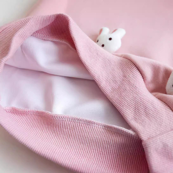 2024. aasta sügisene uus naissoost beebikampsun Korea koomiksist väikese tüdruku top kolmemõõtmeline dekoratiivne jänese lasteriiete hulgimüük