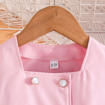 2024 Νέα Μόδα Κοριτσιών με Μανίκια και Πλέγμα, Φανελάκια, Μοντέρνο, Διασυνοριακό, Ειδικό για Κοστούμι