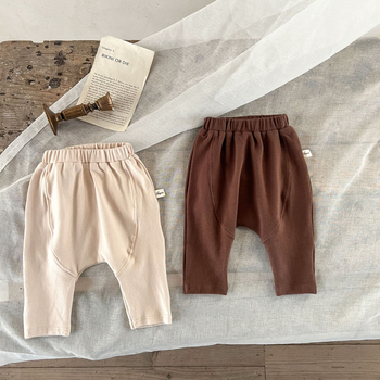 Korea stiilis suured PP püksid poistele ja tüdrukutele beebidele mõeldud lahtised retuusid 2023. aasta kevadised uued beebipuuvillased püksid
