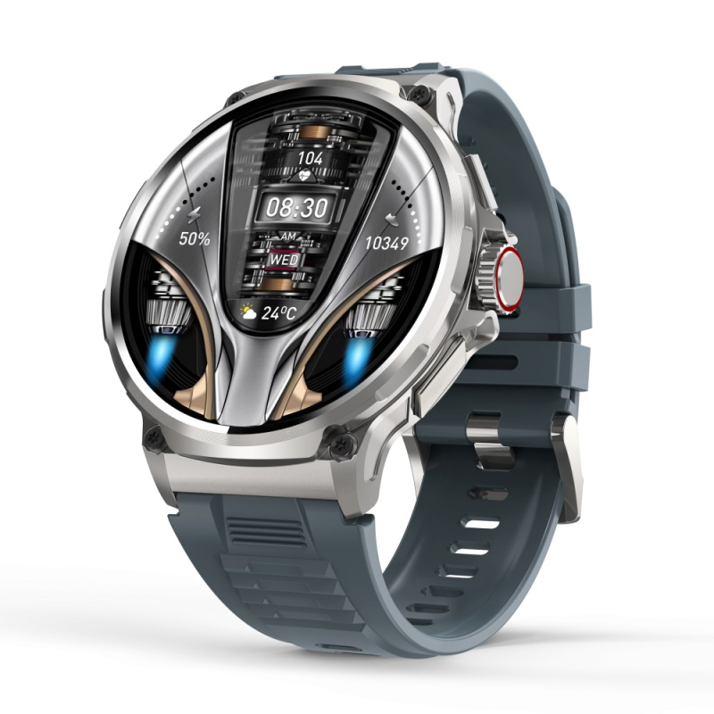 Extra veľká obrazovka 1,85 palca HD obrazovka V69 Inteligentné hodinky pre mužov, vonkajšie športy s Bluetooth pripomienkou, cezhraničné aktivity