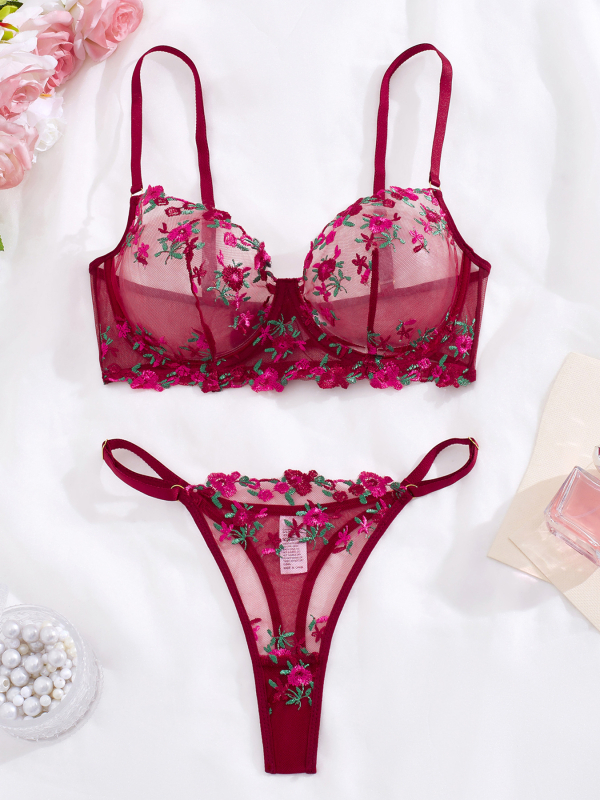 Piiriülene Euroopa ja Ameerika seksikas rinnahoidja ülikond väike lilleline seksikas ülikond perspektiiv seksikas aluspesu aluspesu ülikond