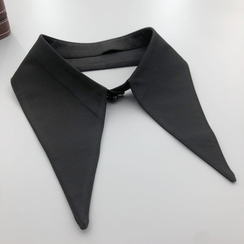 Naujas interneto garsenybių karšto pardavimo vienos apykaklės moteriški drabužiai, visų rungtynių mados tendencija, didelė atsarginė priekinė atvira paprasto stiliaus netikra apykaklė