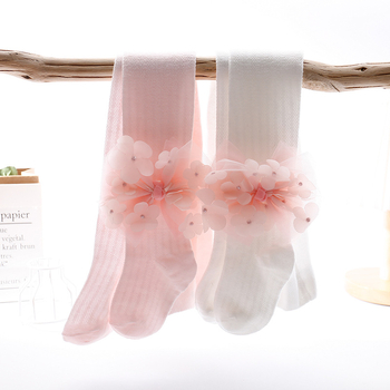 Καλοκαιρινά κολάν για κορίτσια 2024, λεπτές ολόσωμες κάλτσες για παιδιά, βρεφικά, μεγάλα καλσόν PP, μεγάλο λουλούδι