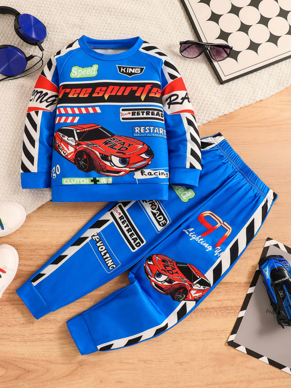 Prekogranični dječaci i djeca, labavi trendovi u slobodno vrijeme, utrke, modni uzorak, udobno odijelo za vanjsku trgovinu