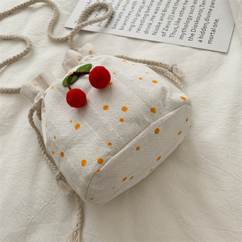 Suvine väike kott 2024. aasta uus õlakott, naisüliõpilasele mõeldud Ins Mori kunstiline lõuendikott, trendikas õlakott, ämbrikott