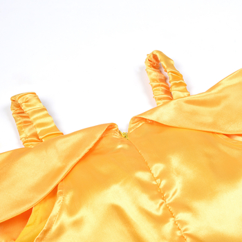 Piiriülene Euroopa ja Ameerika Belle printsessi kleit tüdrukute varrukateta sünnipäevakleit Cosplay Halloweeni kostüüm