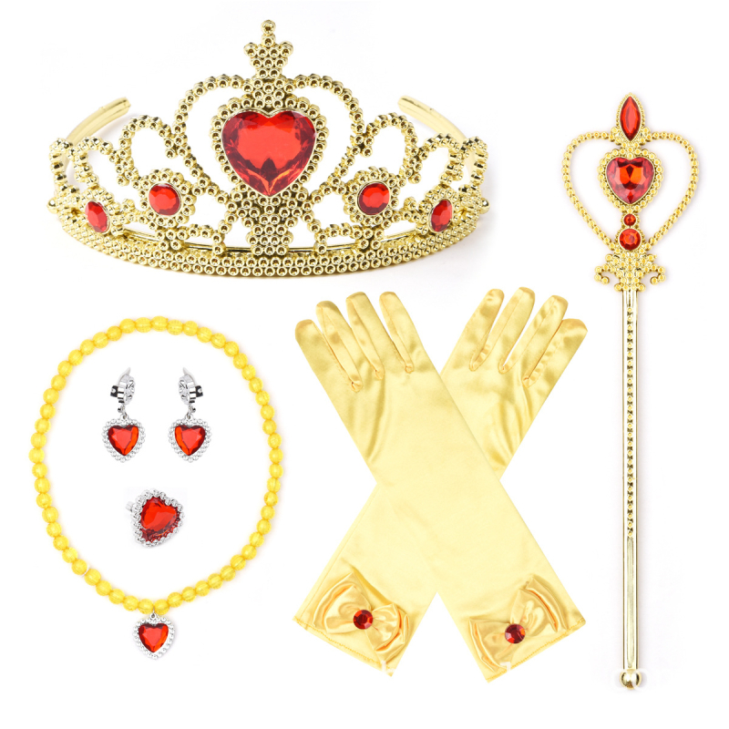 Piiriülene Euroopa ja Ameerika Belle printsessi kleit tüdrukute varrukateta sünnipäevakleit Cosplay Halloweeni kostüüm