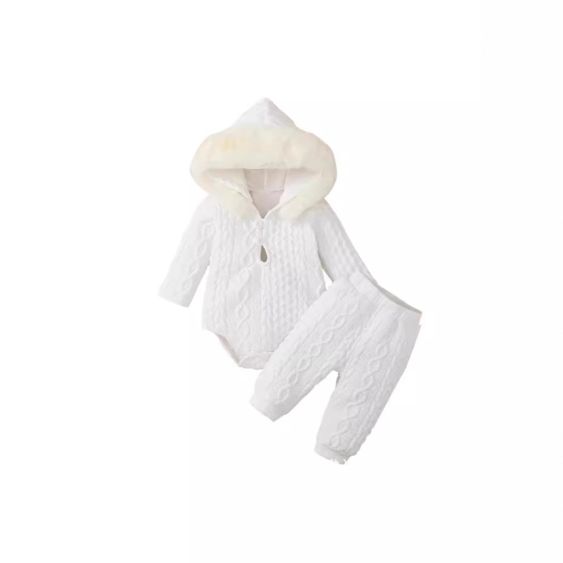 Comerțul electronic transfrontalier se specializează în setul de două piese pentru salopete de iarnă cu glugă de la Amazon Temu Baby Newborn TikTok