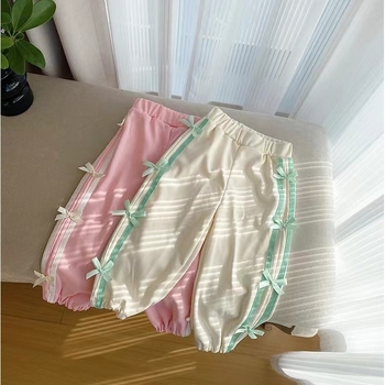Αθλητικά παντελόνια κορεάτικου στιλ για κορίτσια, ανοιξιάτικα και φθινοπωρινά, για παιδιά, νέας μόδας, άνοιξη και φθινόπωρο, με φούτερ και παντελόνι για μωρά