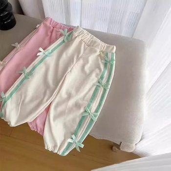 Αθλητικά παντελόνια κορεάτικου στιλ για κορίτσια, ανοιξιάτικα και φθινοπωρινά, για παιδιά, νέας μόδας, άνοιξη και φθινόπωρο, με φούτερ και παντελόνι για μωρά