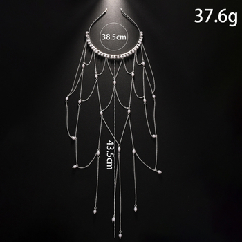 Tarpvalstybinė ugninių perlų kutais puošta plaukų juosta, aukščiausios klasės, stiliaus europietiškos ir amerikietiškos nuotakos vestuvių galvos apdangalai, paprasti nišiniai plaukų aksesuarai