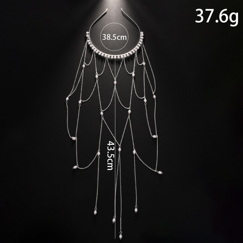 Tarpvalstybinė ugninių perlų kutais puošta plaukų juosta, aukščiausios klasės, stiliaus europietiškos ir amerikietiškos nuotakos vestuvių galvos apdangalai, paprasti nišiniai plaukų aksesuarai