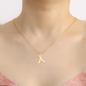 Väliskaubanduse eksport kuum mood mehed ja naised samade ehtekingitustega spordiseeria hoki roostevabast terasest kaelakeega