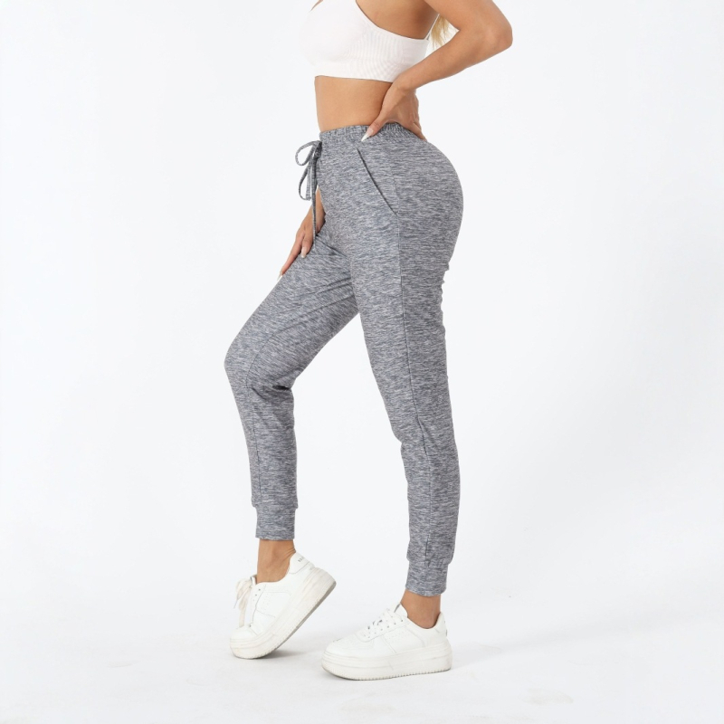 Piiriülesed Euroopa ja Ameerika naiste vabaajajooksu- ja fitnesspüksid, mitmekülgsed sportlikud pikad püksid, kõrge vöökohaga salendavad piiriülesed kuumad allahindlused