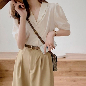 Interneto įžymybių moterų plonas diržas, skirtas studentams Honkongo stiliaus vienspalvė suknelė iš „Tinker Jewelry“