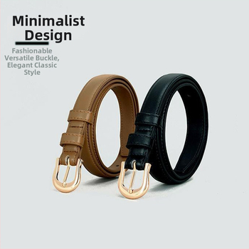 Interneto įžymybių moterų plonas diržas, skirtas studentams Honkongo stiliaus vienspalvė suknelė iš „Tinker Jewelry“