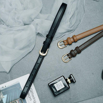 Interneto įžymybių moterų plonas diržas, skirtas studentams Honkongo stiliaus vienspalvė suknelė iš „Tinker Jewelry“