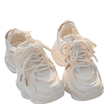 Νέα παπούτσια mesh για την άνοιξη και το καλοκαίρι του 2024, γυναικεία αναπνεύσιμα παπούτσια Torre, γυναικεία λευκά παπούτσια με χοντρό πάτο, sneaker, χονδρική AliExpress