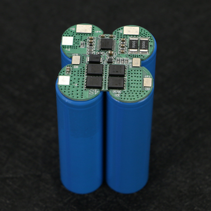 Source goods 18650 aku 4 stringi 14,8 V liitiumaku kaitseplaadiga 15A tasakaalustatud kaitseplaadiga voolutarvikud
