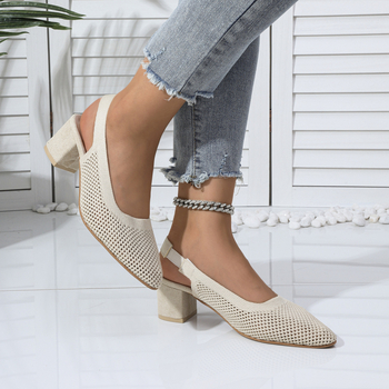 Ευρώπη και Ηνωμένες Πολιτείες διασυνοριακά ψηλοτάκουνα με μύγα υφαντά 2023 φθινόπωρο νέα γυναικεία παπούτσια plus size Amazon παπούτσια μόδας ιδιοσυγκρασίας