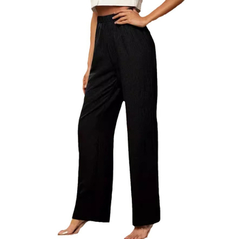 Ženske prekogranične elastične strukirane ležerne ravne hlače od teksture tkanine, ležerne i udobne, za Europu i Sjedinjene Države