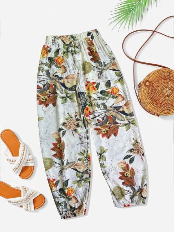 Európske a americké cezhraničné dodávky Amazon Dámske oblečenie 2023 Jeseň a zima Nové voľné ležérne nohavice Legíny Ml1