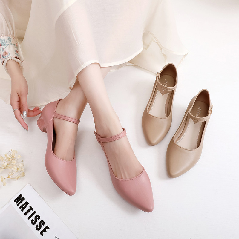 Madingi nauji vasariniai seklios burnos sandalai moteriški plastikiniai neslystantys tinkami vidutinio kulno viršutiniai drabužiai vandeniui atsparūs vieno sluoksnio batai želė sandalai