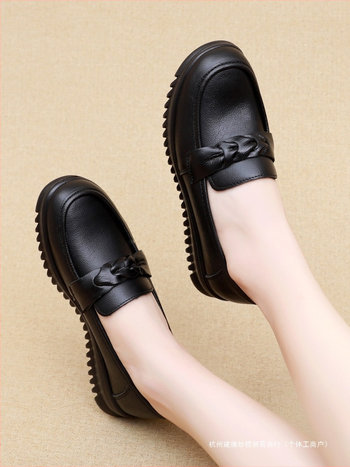 Η ορθοστασία για πολύ ώρα δεν σας κουράζει, Αδιάβροχα παπούτσια εργασίας, Γυναικεία καθημερινά δερμάτινα παπούτσια κουζίνας, Άνετα γυναικεία παπούτσια με μαλακή σόλα και αντιολισθητική σόλα, Παπούτσια για τη μητέρα