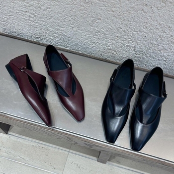 Vintage, μοντέρνα, λεοπάρ, σέξι παπούτσια Mary Jane με χοντρό τακούνι, γυναικεία, άνοιξη 2025, νέα βρετανική μόδα, κοίλα, μονόστρωτα παπούτσια