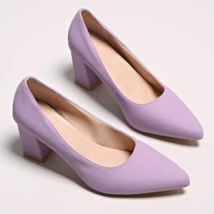 Užsienio prekyba Didelis dydis 2025 pavasario ir vasaros nauji seklios burnos aukštakulniai užsegami batai darbo batai su storais kulnais