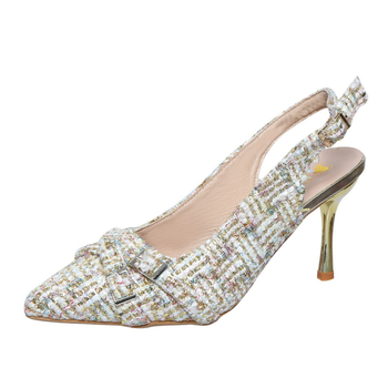 Παπούτσια Ιδιοσυγκρασίας Ρηχά Γαλλικά Νέα Κινέζικα Σανδάλια Baotou με Μυτερή Μύτη και Λεπτό Τακούνι Γυναικεία Ψηλοτάκουνα Χονδρικής