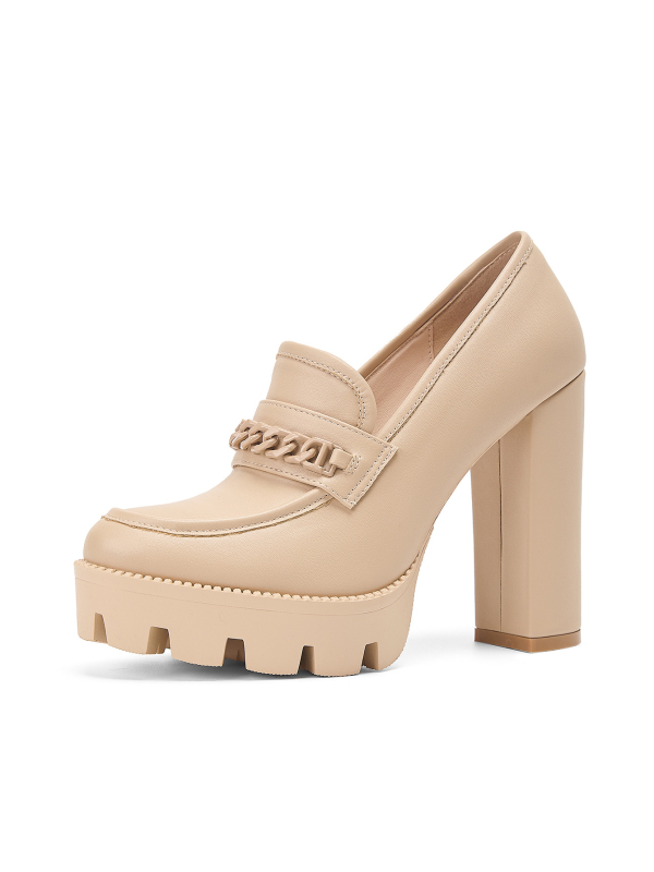 Άμεσες πωλήσεις από το εργοστάσιο με χοντρά τακούνια και φαρδιά σόλα σε χρώματα Macaron για γυναίκες, Casual, διασυνοριακή, αυθεντική προσφορά σχεδιασμού, εξαιρετικά ψηλά τακούνια