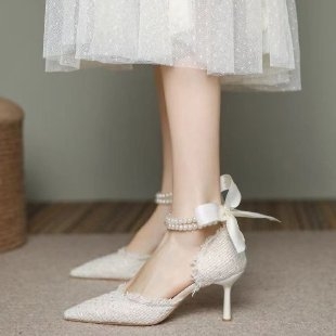 Jesen 2024. nove vanjske trgovine plus size modne temperamentne udobne okrugle kopče s kopčom profesionalne vodootporne platforme cipele s visokom petom ženske cipele